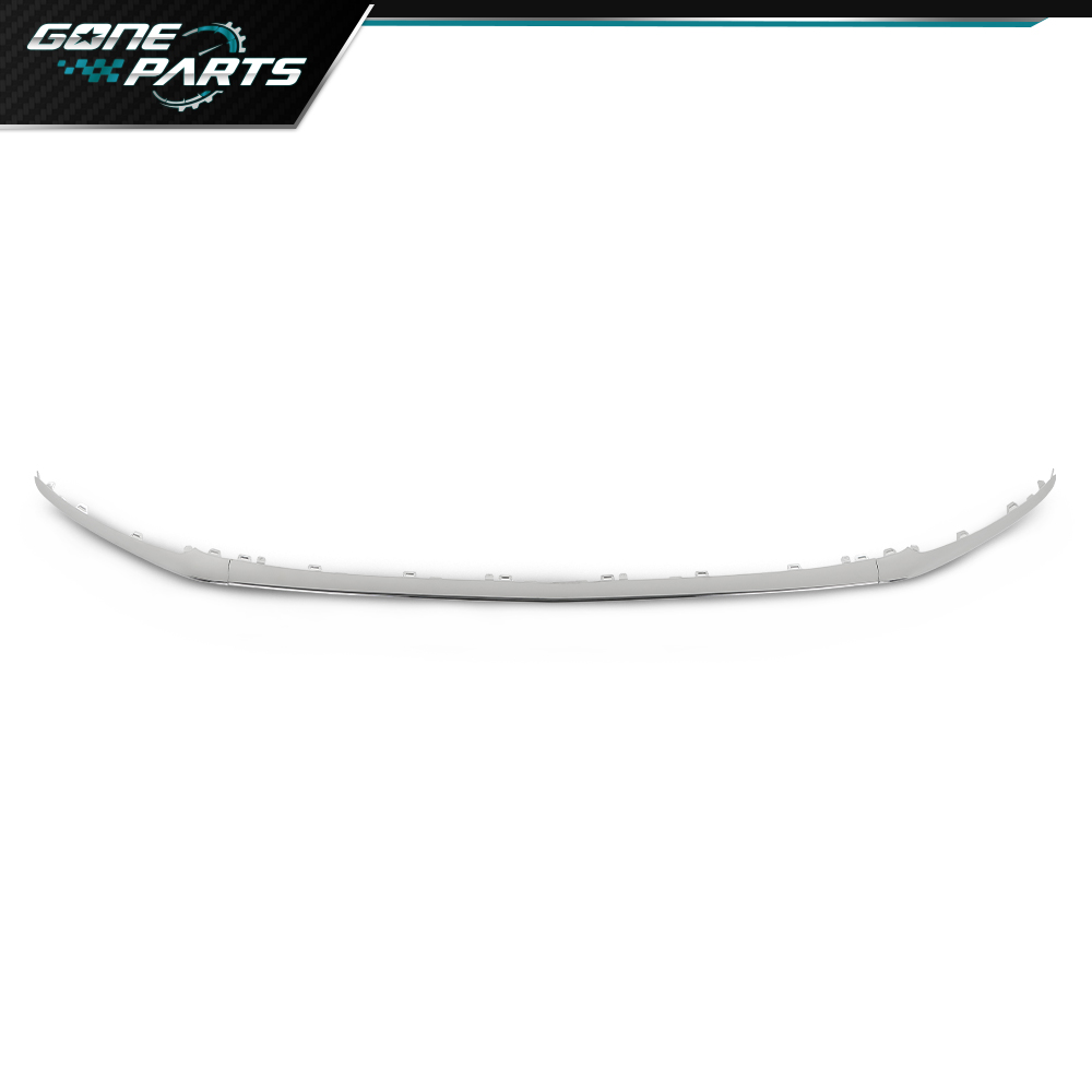 thumbnail image 2 of Chrome Front Bumper Center Left & Right Molding Trims For 2018-2020 Mercedes W222 S450/S560 – Unbranded 2 of 4