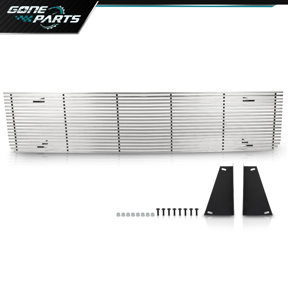 Silver Billet Grille For 73-80 Chevy/GMC C/K Pickup, Suburban, Blazer