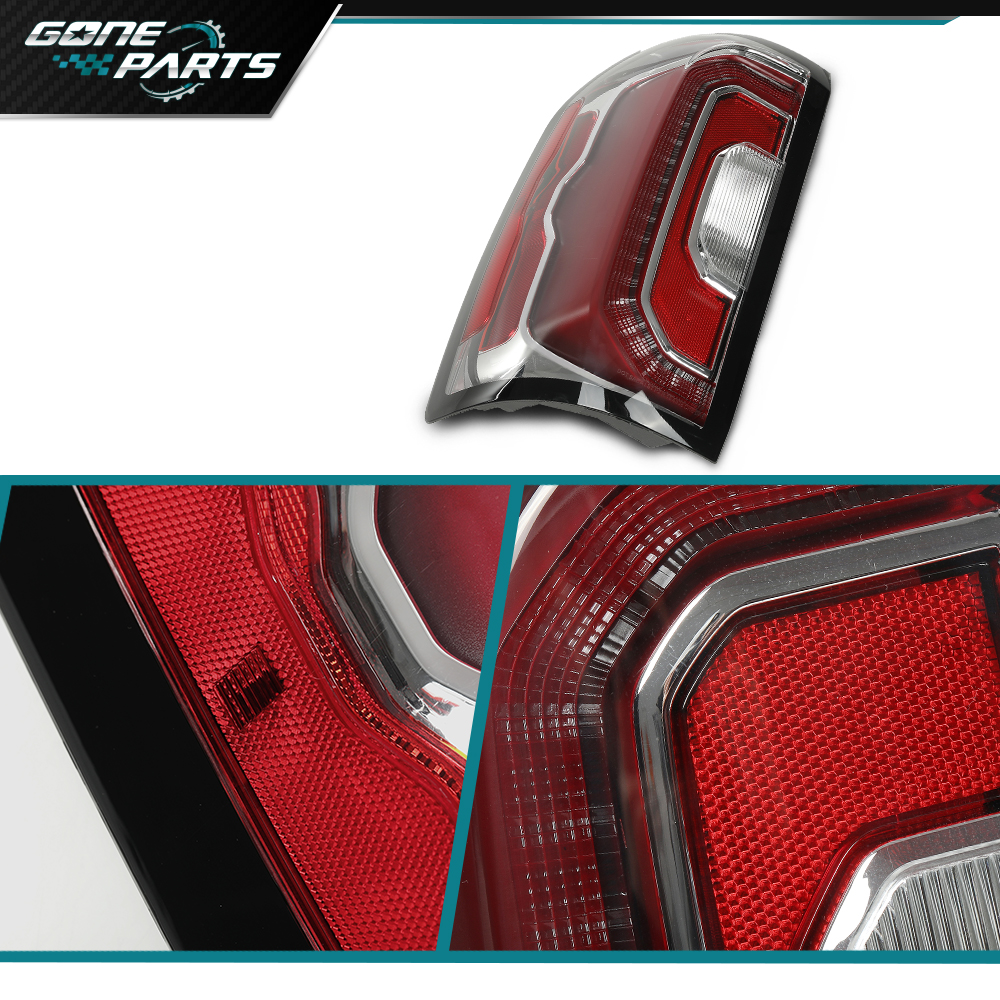 LED Tail Light Assembly For 2016-2018 GMC Sierra 1500 - Passenger Side, Brake Lamp