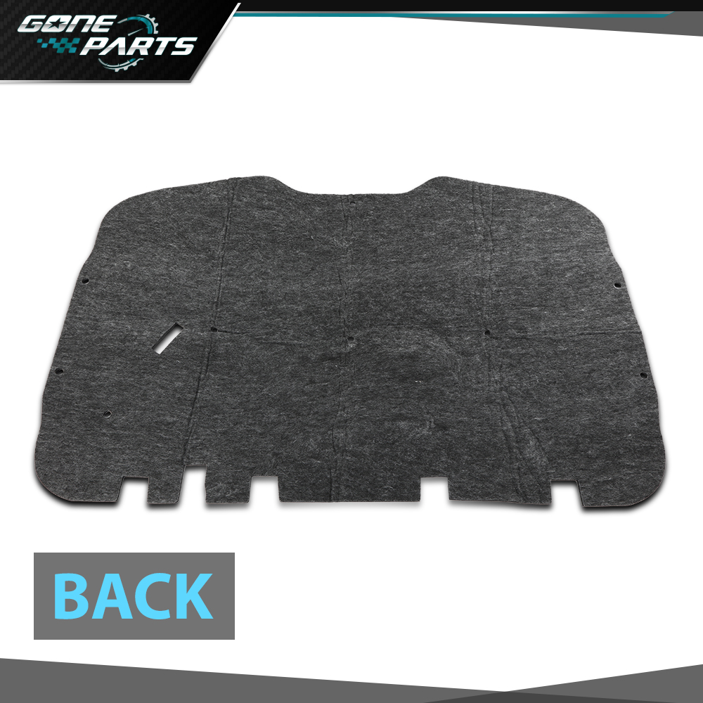 Hood Insulation Pad With Clips For 1999–2006 GMC Sierra Chevy Suburban Silverado – Direct Fit